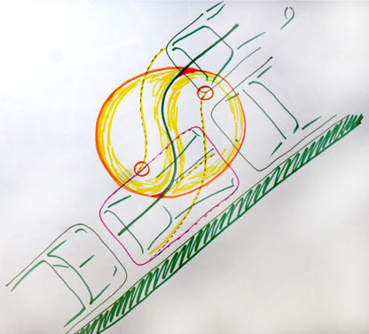 Dinamica parcheggio Yin Yang